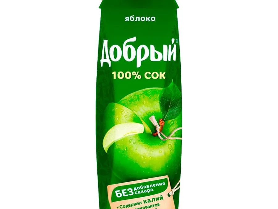 "Добрый сок 1л"
