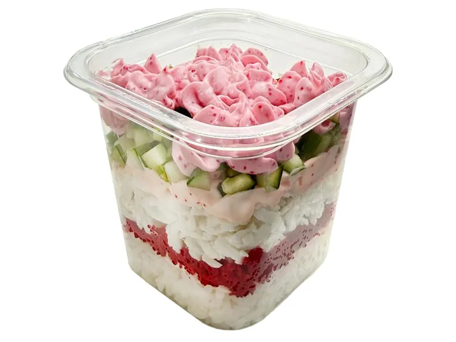 Трайфл с крабом