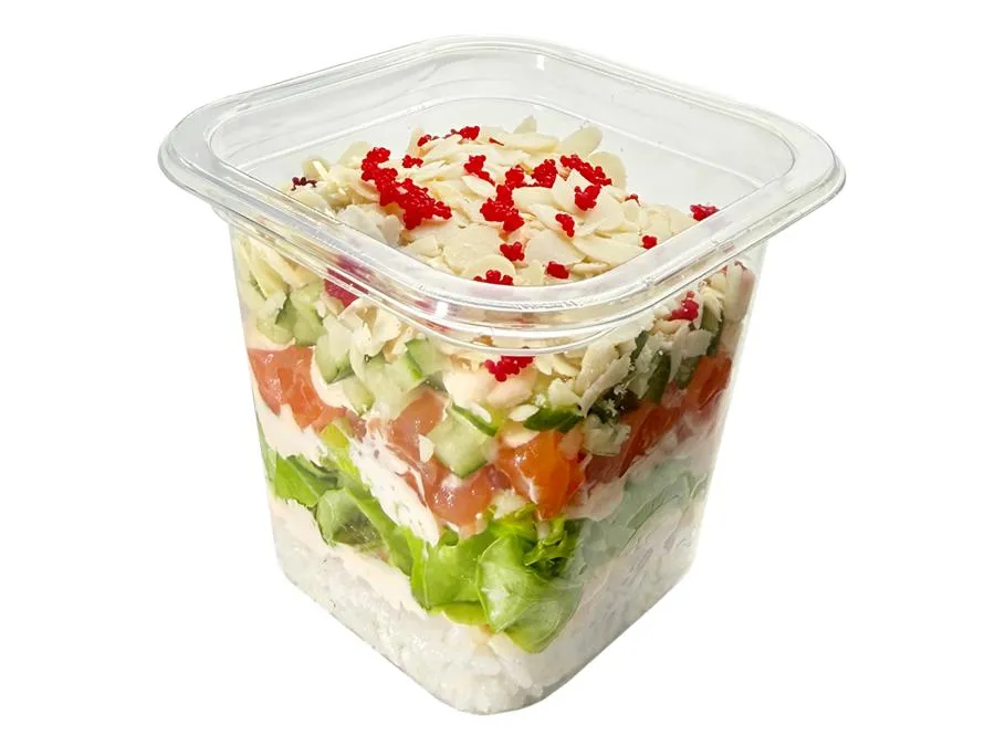 Трайфл с форелью